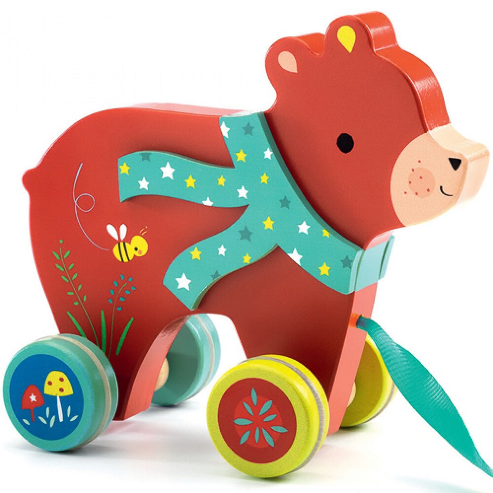 Jucarie de tras ursuletul Laslo, Djeco