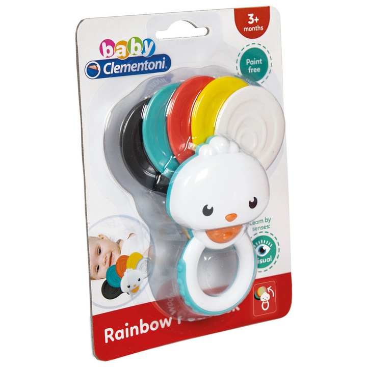 Дрънкалка Baby Clementoni - Паун