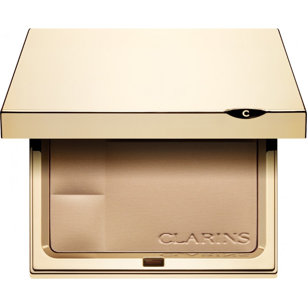 Pudra minerala compacta Clarins Ever Matte 02 Medium, 10g