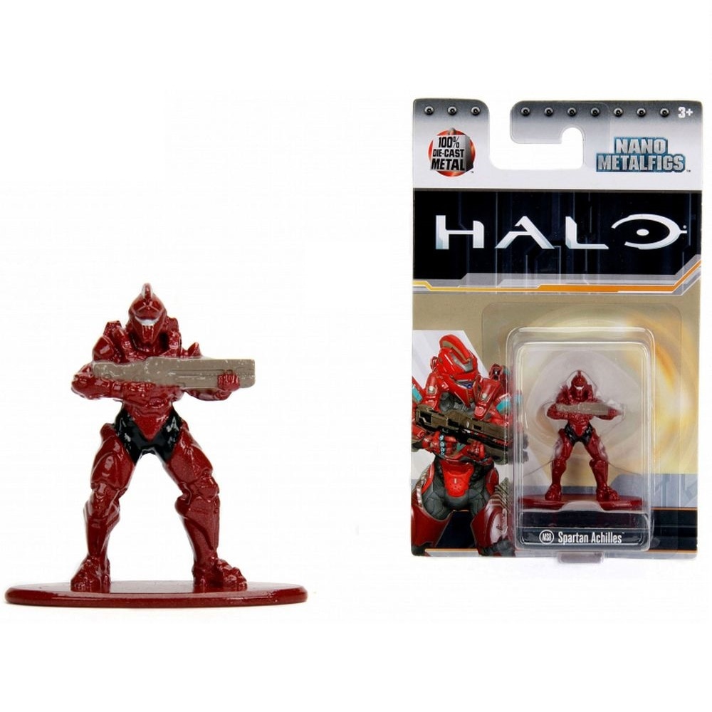 Mini Figurina, Halo, Spartan Achilles, 4 cm
