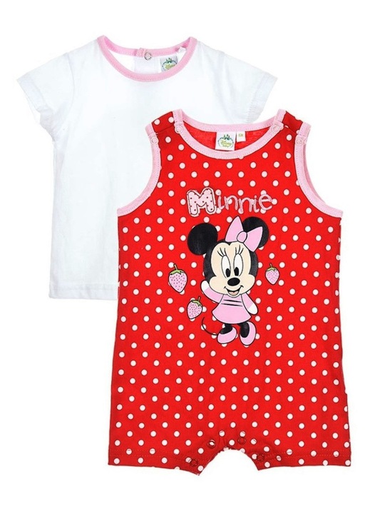 Minnie trió szett és fehér-piros jumpsuit