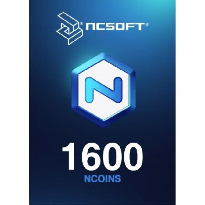 Joc NCoin 1600 Ncsoft Key Europe PC (Cod Activare Instant)