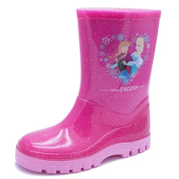 Cizme de ploaie Frozen fucsia sclipici 4089, Fucsia Cizme de ploaie Frozen fucsia sclipici 4089, Fucsia