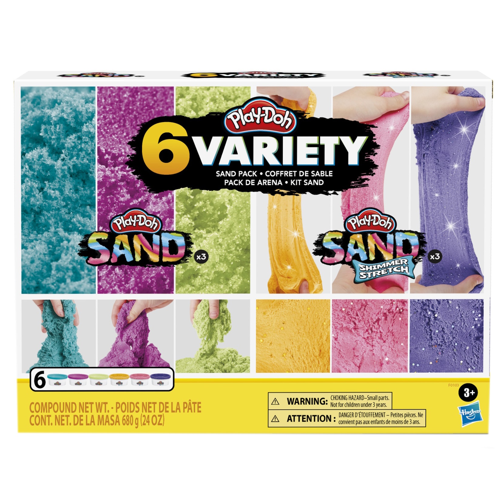 Set Play-Doh - Sand Variety Pack