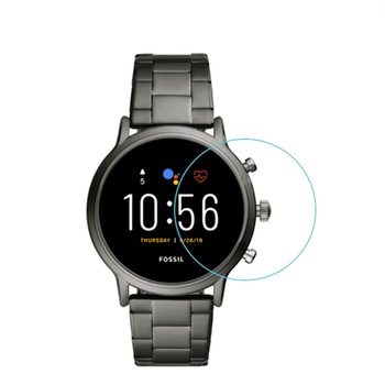 Set 3 folii de protectie din sticla securizata diametru 41mm pentru smartwatch Fossil 4 / 5/ Michael Kors/ Citizen, transparent Set 3 folii de protectie din sticla securizata diametru 41mm pentru smartwatch Fossil 4 / 5/ Michael Kors/ Citizen, transparent