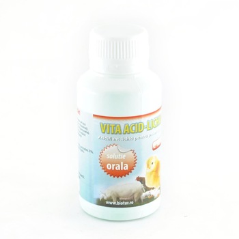 Aditiv furajer Vita-Acid lichid, 100 ml Aditiv furajer Vita-Acid lichid, 100 ml