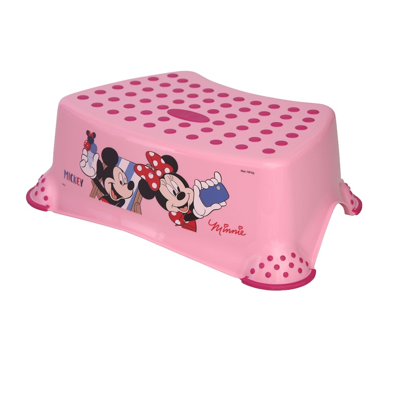 Inaltator pentru toaleta si chiuveta Keeeper Mickey si Minnie 957006R, Roz