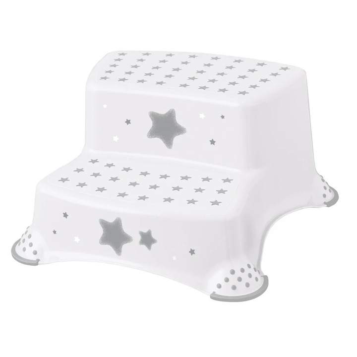 Keeeper dupla fellépő 40x37x21cm Stars Fehér (120kg)