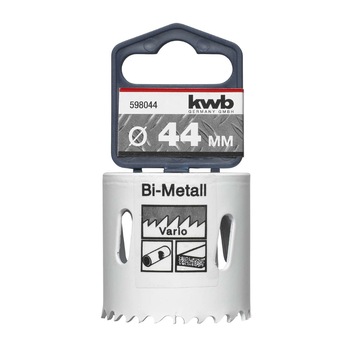 Carota 44x38 mm HSS-BIM-CO 8 % cobalt pentru INOX si metal, KWB Professional Carota 44x38 mm HSS-BIM-CO 8 % cobalt pentru INOX si metal, KWB Professional