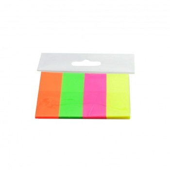 Set Notes plastic adeziv Index 4culori 20x50 Set Notes plastic adeziv Index 4culori 20x50