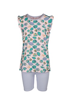 Skiny, Pijama cu maneci scurte, Multicolora Skiny, Pijama cu maneci scurte, Multicolora