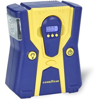 Compresor auto digital 3 in 1, cu inchidere automata, Goodyear Compresor auto digital 3 in 1, cu inchidere automata, Goodyear