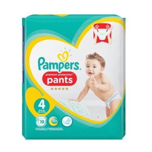 Chilotei copii Pampers Premium Nr 4 maxi 9-15 kg 19 buc