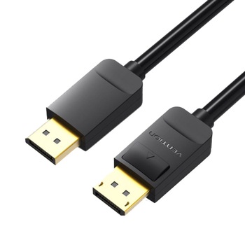 Cablu DisplayPort ,Tata-Tata , 5 MetrI, Negru , Vention Cablu DisplayPort ,Tata-Tata , 5 MetrI, Negru , Vention