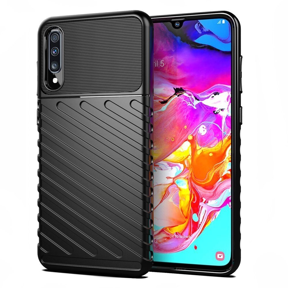 Husa SAMSUNG Galaxy A70 \ A70s - Thunder Armor (Negru)