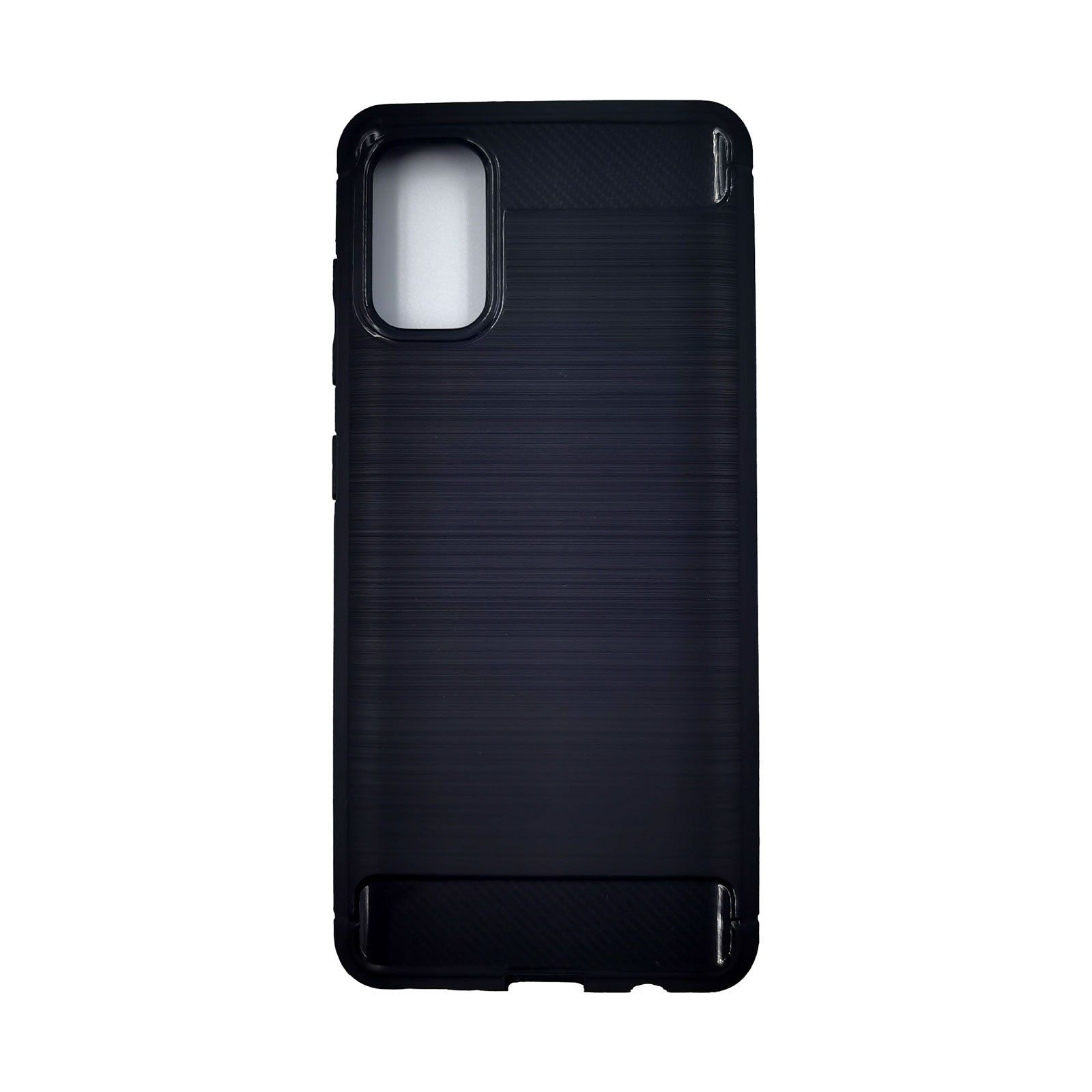 Husa silicon Samsung Galaxy A41 model Carbon, Antisoc, TPU Viceversa Negru Negru