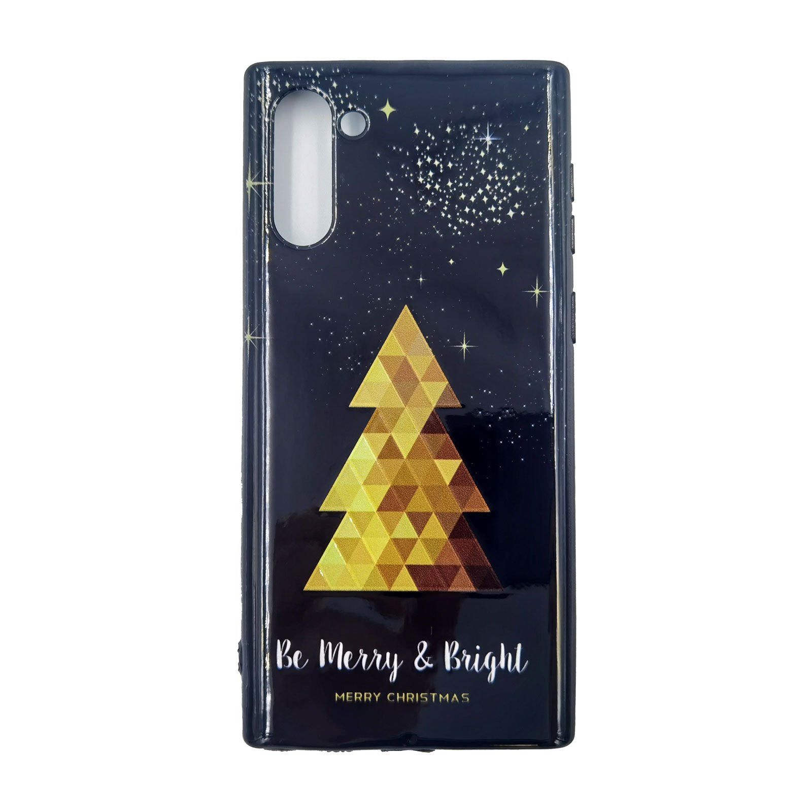 Husa Craciun Samsung Galaxy Note 10, Note 10 5G Model Merry Christmas, TPU, Viceversa Negru
