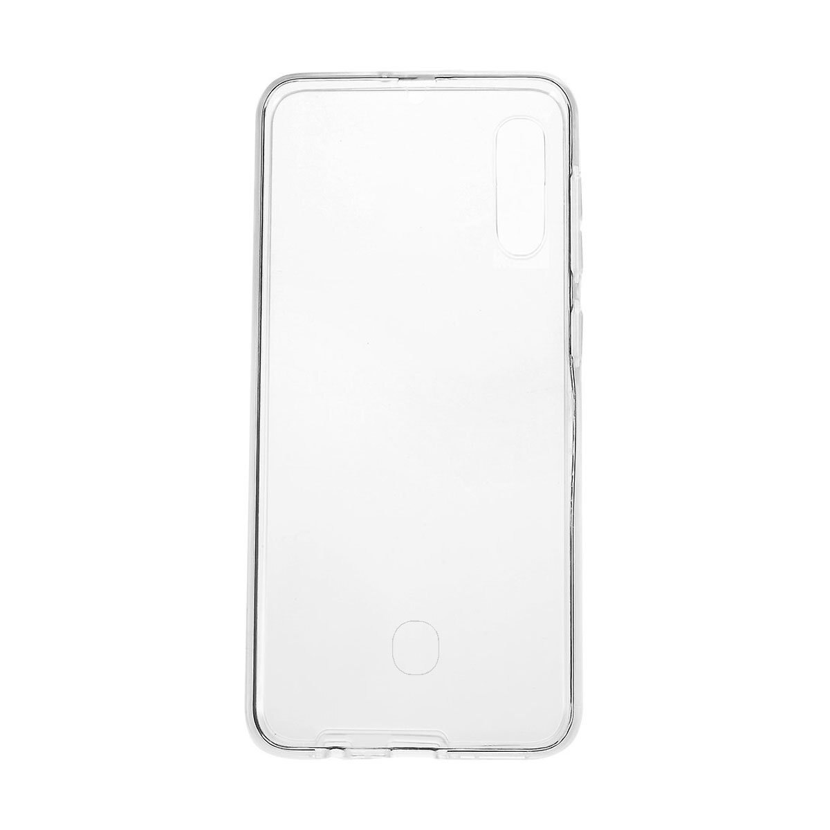 Husa silicon Samsung Galaxy A50 Fata Spate, 360 grade,Protectie Completa ,Antisoc, TPU, Viceversa Transparent