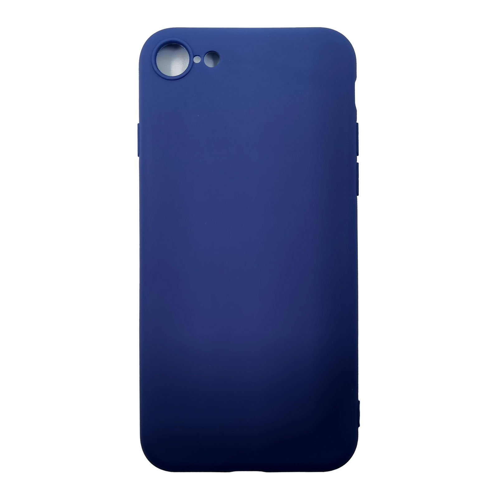 Husa silicon Apple iPhone SE 2 Matte, Antisoc, TPU, Viceversa Albastru