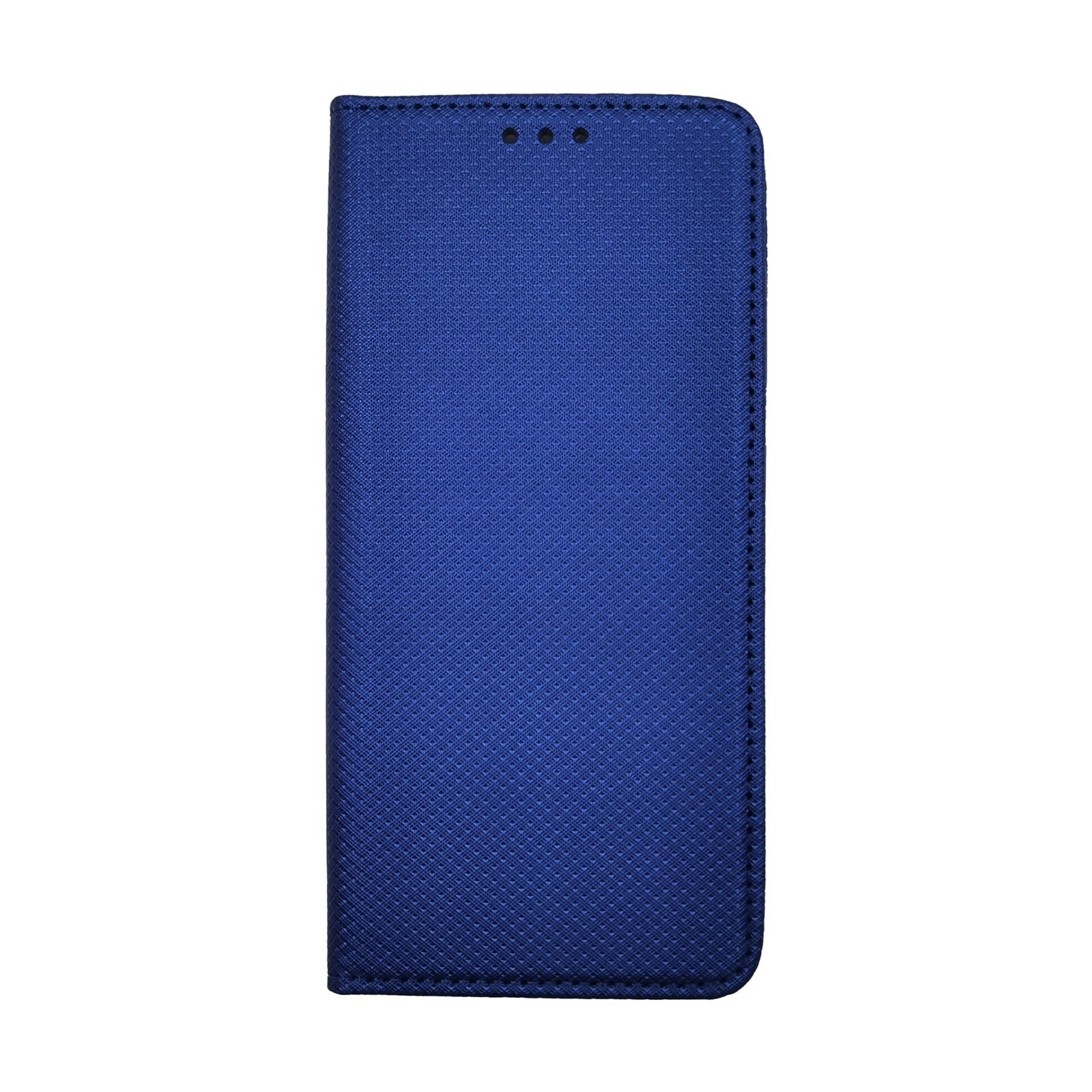 Husa flip carte Nokia 4.2 Inchidere Magnetica, Antisoc, Suport Card, Viceversa Albastru