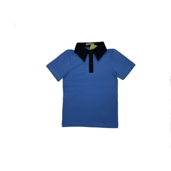 Bluza Ro a aneca curta Bleu Bluza Ro a aneca curta Bleu