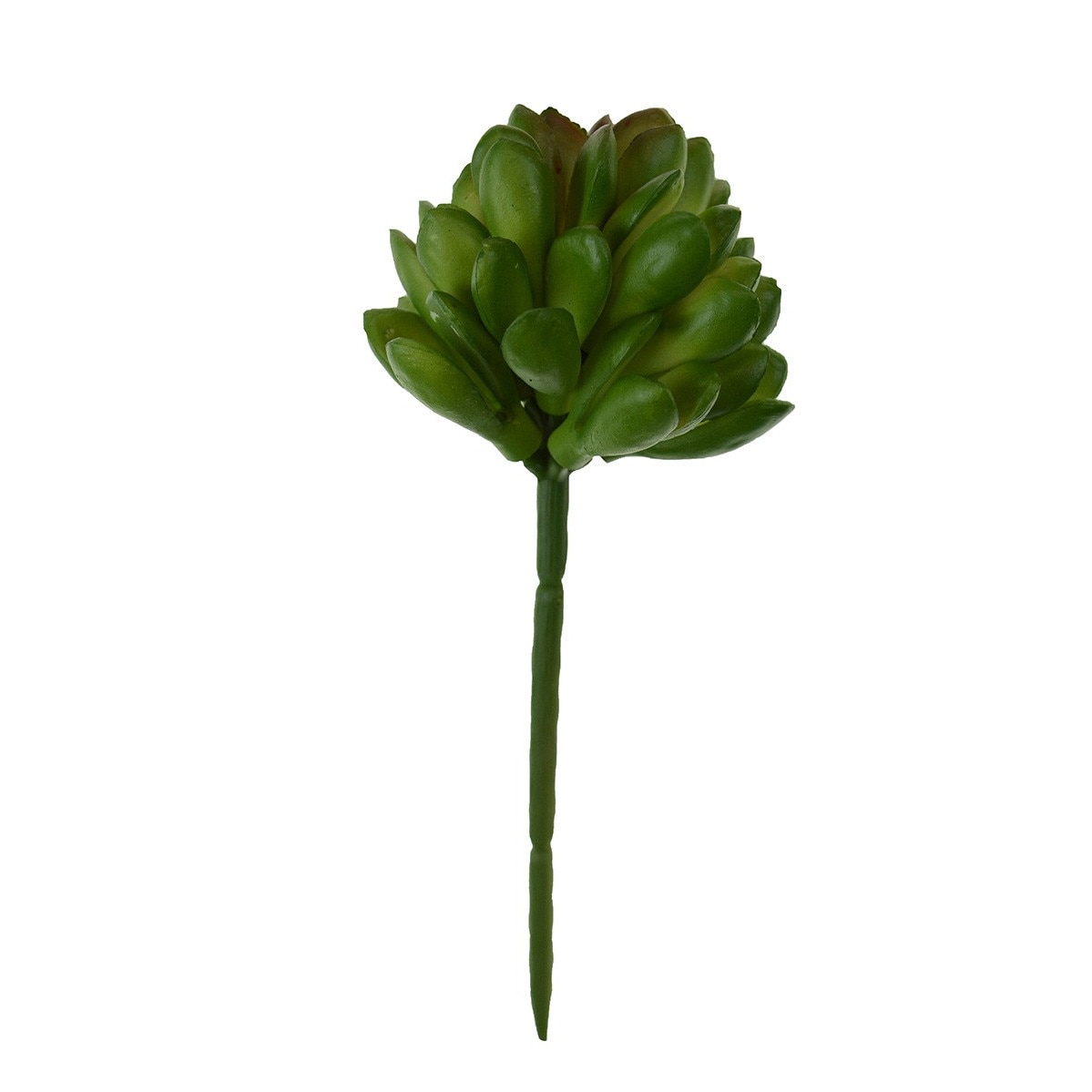 Floare artificiala, suculenta verde, 14x5 cm