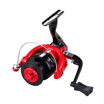 Mulineta de pescuit cu tamburur aluminiu Lie You Wang FD3000, Black / Red Line, raport recuperare 5.0:1 Mulineta de pescuit cu tamburur aluminiu Lie You Wang FD3000, Black / Red Line, raport recuperare 5.0:1
