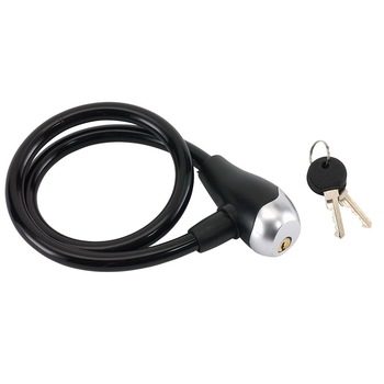 Antifurt bicicleta Bremen Practical, 75 cm, otel/aluminiu, 2 chei Antifurt bicicleta Bremen Practical, 75 cm, otel/aluminiu, 2 chei