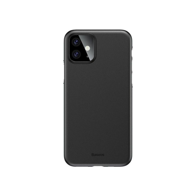 Husa protectie pentru Apple iPhone 11 Pro Max, din silicon, Ultra Slim, Negru + Folie de sticla, Joyshell