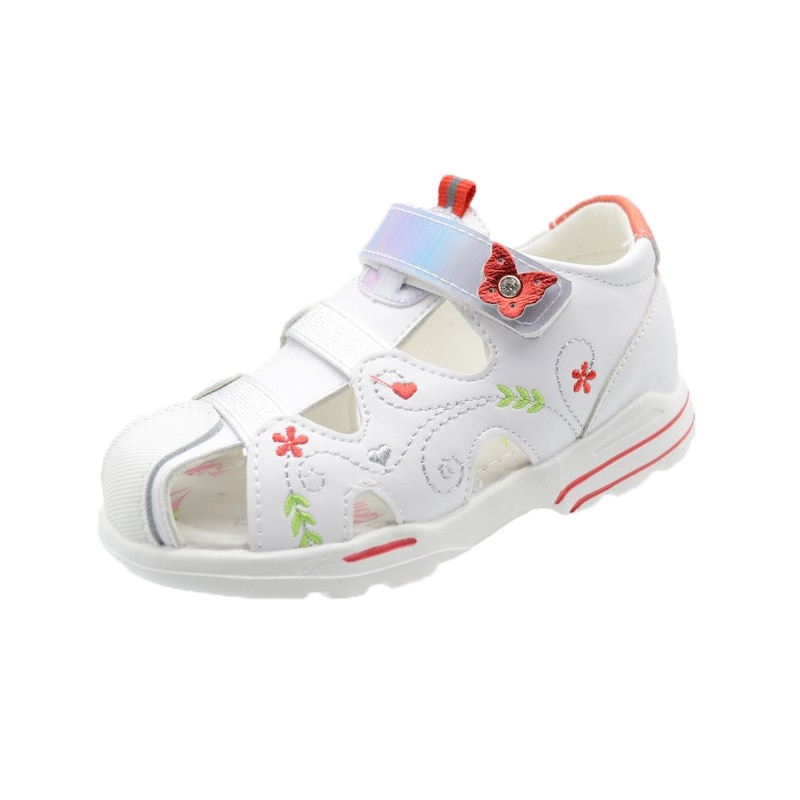 Sandale ortopedice pentru fete Tom Miki C-T73-47-A-26, Alb 31361