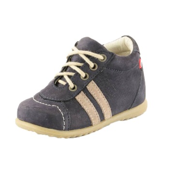 Ghete din piele pentru baieti Emel E 1087A-3MA, Bleumarin Ghete din piele pentru baieti Emel E 1087A-3MA, Bleumarin