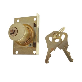 Set incuietoare pentru mobilier, FAM-65368, cu butuc si 2 chei, alama, dimensiuni 54 x 40 x 30 mm Set incuietoare pentru mobilier, FAM-65368, cu butuc si 2 chei, alama, dimensiuni 54 x 40 x 30 mm