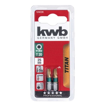 Biti Titan , 25 mm Torx T 20, KWB Professional Biti Titan , 25 mm Torx T 20, KWB Professional
