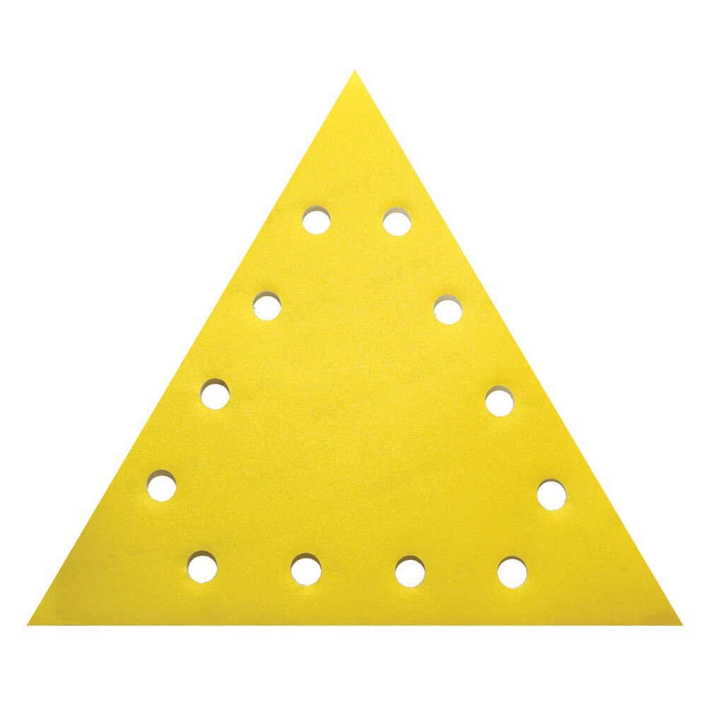 Set 5 bucati smirghel VELCRO triunghiular 285mm grit 180, Raider 180730