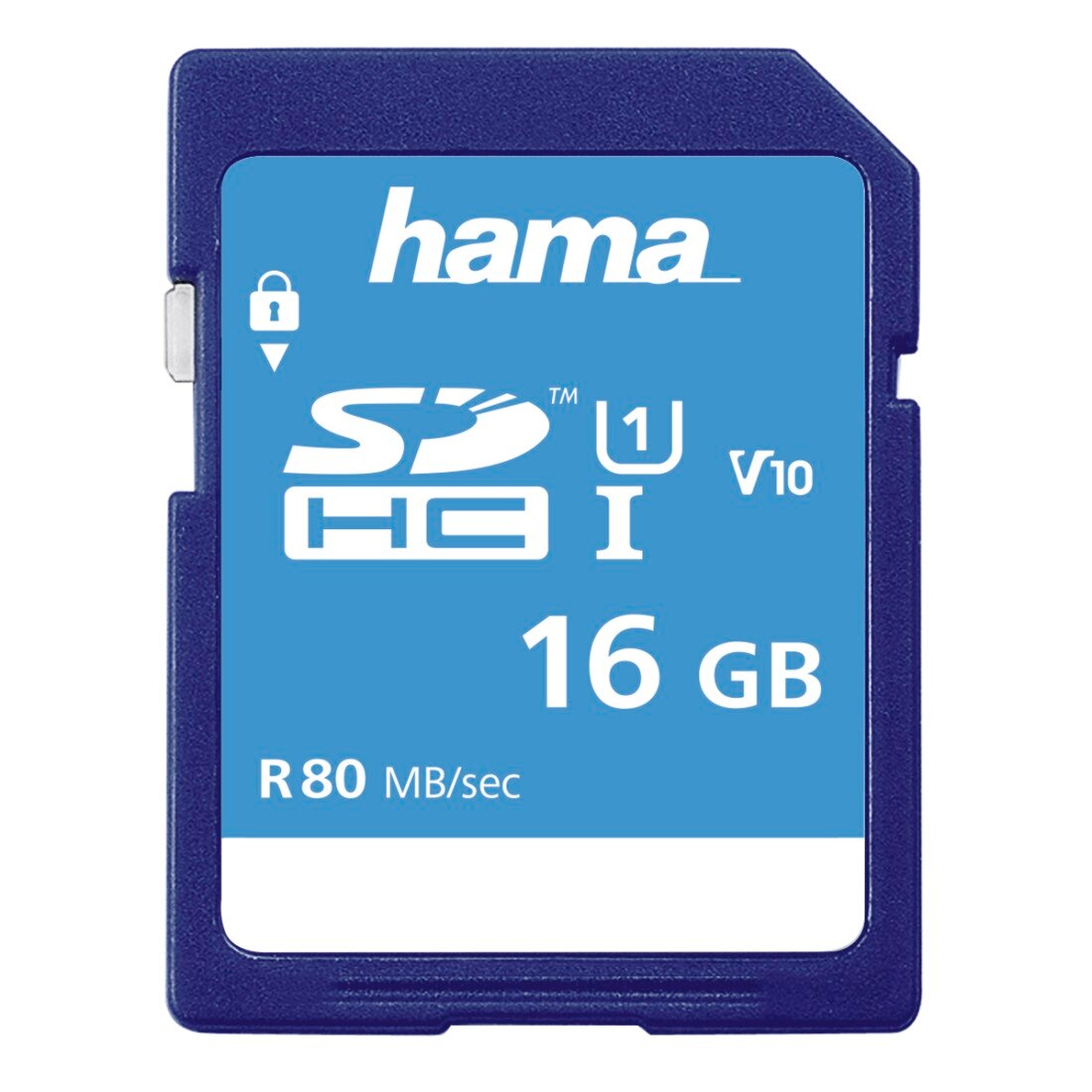 Card de memorie Hama SDHC 16GB Class 10 UHS-I 80MB/S