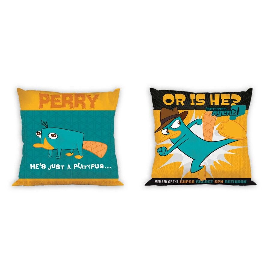 Disney perna copii imprimata 40 x 40 cm, model: Phineas and Ferb