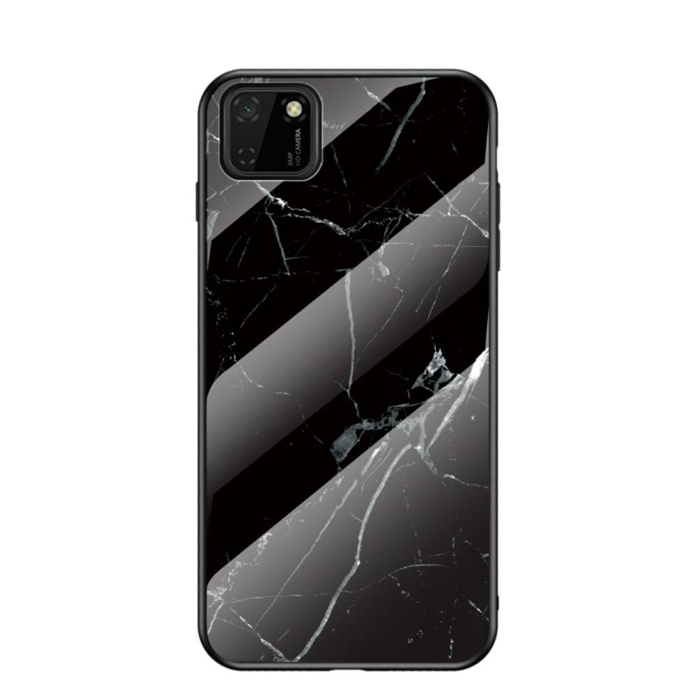 Husa Huawei Y5P Glass Marble case black