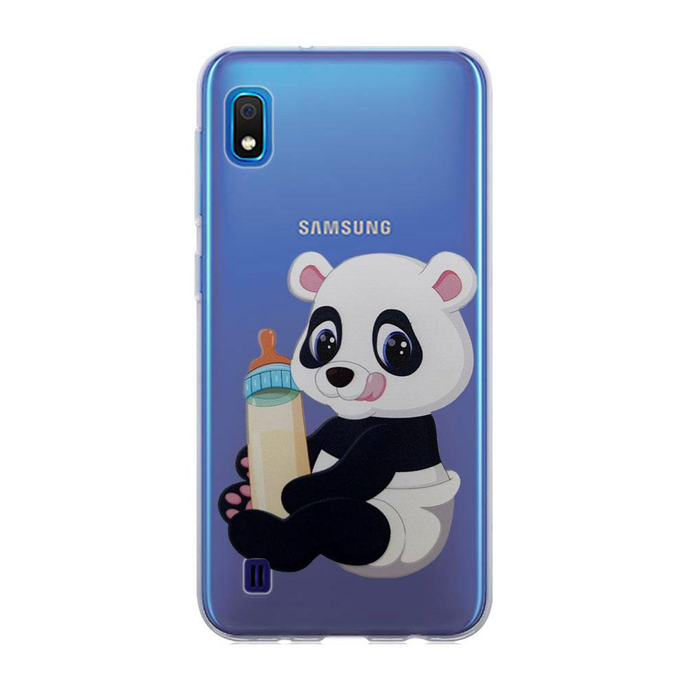Husa Samsung galaxy A10 model Baby Panda, Silicon, TPU, Viceversa Multicolor