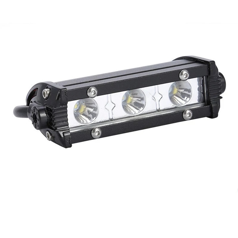 Proiector led 12v-24v, 9w , lumina alba 6000k, rezistent la apa