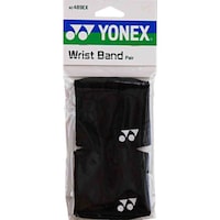 Mansete Yonex AC489, set 2 bucati, culoare negre (black)