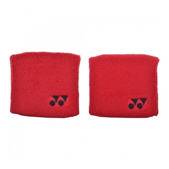 Mansete Yonex AC489, set 2 bucati, culoare rosu (red) Mansete Yonex AC489, set 2 bucati, culoare rosu (red)