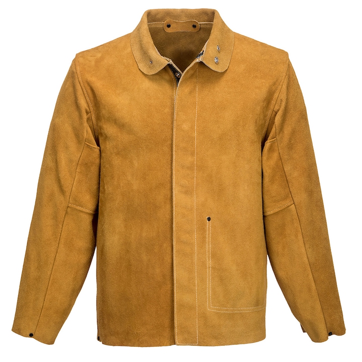 Jacheta de Piele pentru Sudura SW34TARXXL, culoarea Crem, marimea XXL