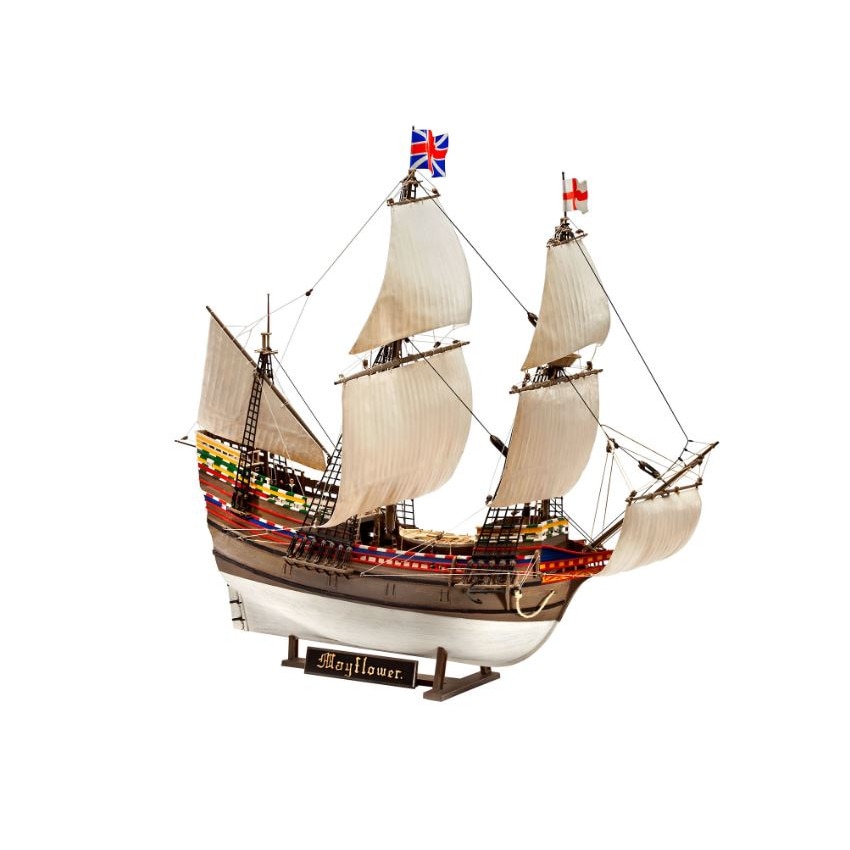 Navomodel de construit Revell set aniversar Mayflower 400 de ani