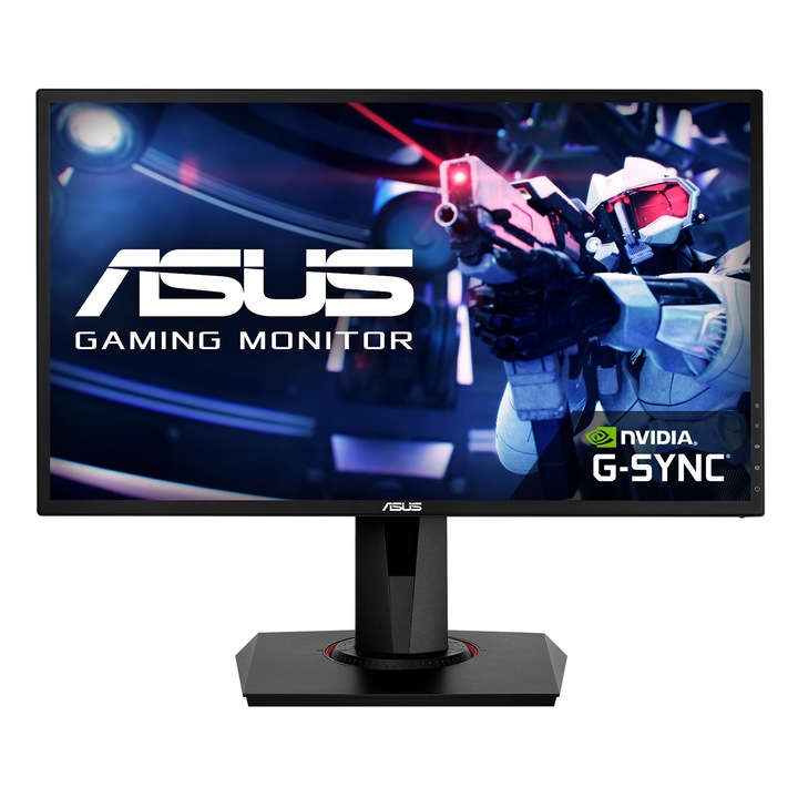 ASUS VG248QG Gaming monitor, 24”, Full HD, 0.5ms, 165Hz, G-Sync kompatibilis, Adaptive-Sync, HDMI, DP, DVI