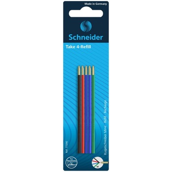 Mina Schneider Take 4 asortat 5/set - 2/albastru, 1/negru, rosu, verde Mina Schneider Take 4 asortat 5/set - 2/albastru, 1/negru, rosu, verde