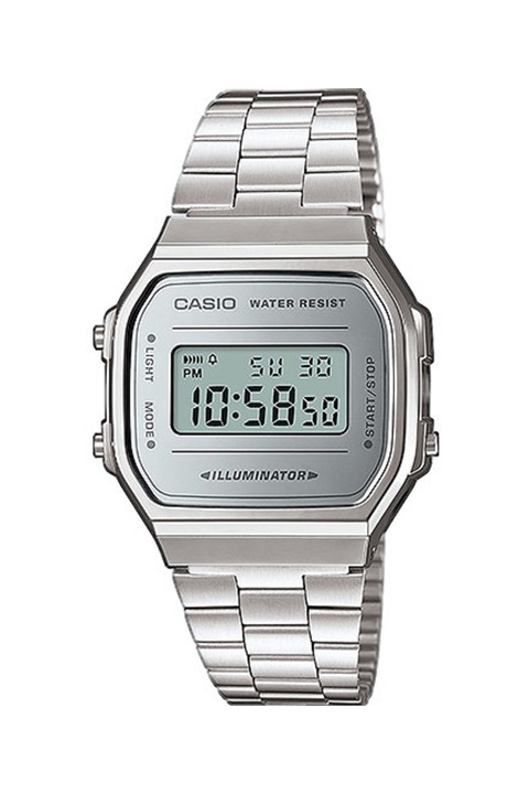 Casio, Унисекс дигитален часовник, Сребрист