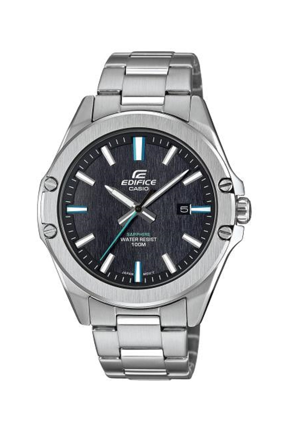 Casio, Ceas rotund din otel inoxidabil, Argintiu - eMAG.ro