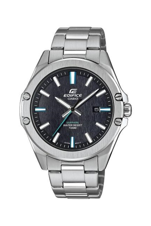 Casio, Овален часовник от инокс, Сребрист