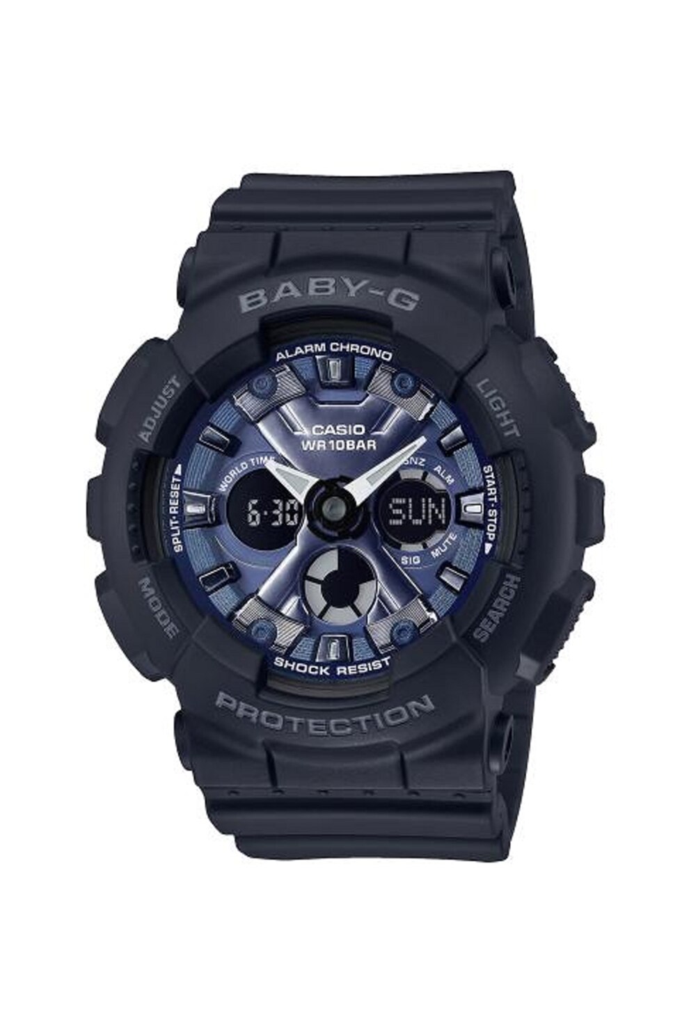 Casio, Ceas analog si digital Baby-G, Bleumarin