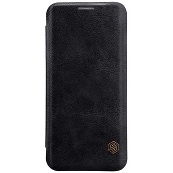 Husa tip carte din piele Queen Desire, pentru Samsung Galaxy S9, Negru Husa tip carte din piele Queen Desire, pentru Samsung Galaxy S9, Negru